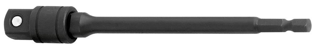 Adaptateur de douilles impact à verrouillage 1/4"x1/2" - 1/4"x1/4" ou 1/4"x3/8" -L150mm - KRAFTWERK