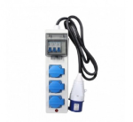 Adaptateur de prise 230V avec disjoncteur AC-ADPATER32-16