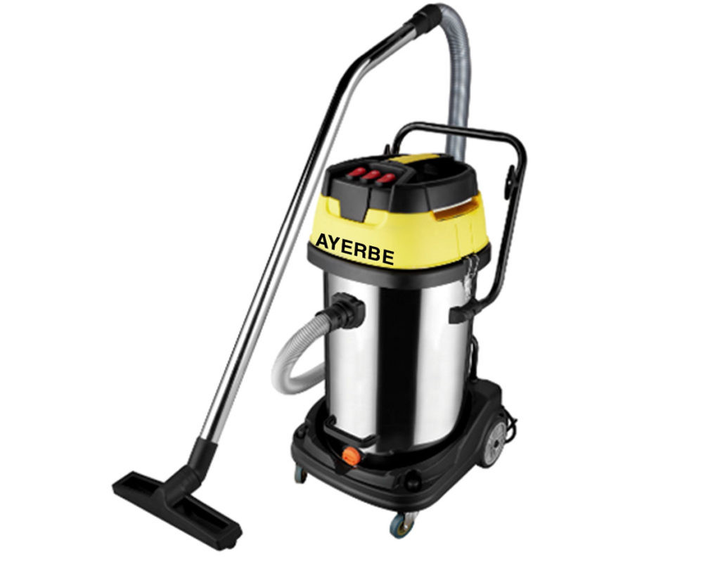 Aspirateur professionnel AY-2000 INOX - Eau et poussière - 70L - 230V - 2000W - AYERBE