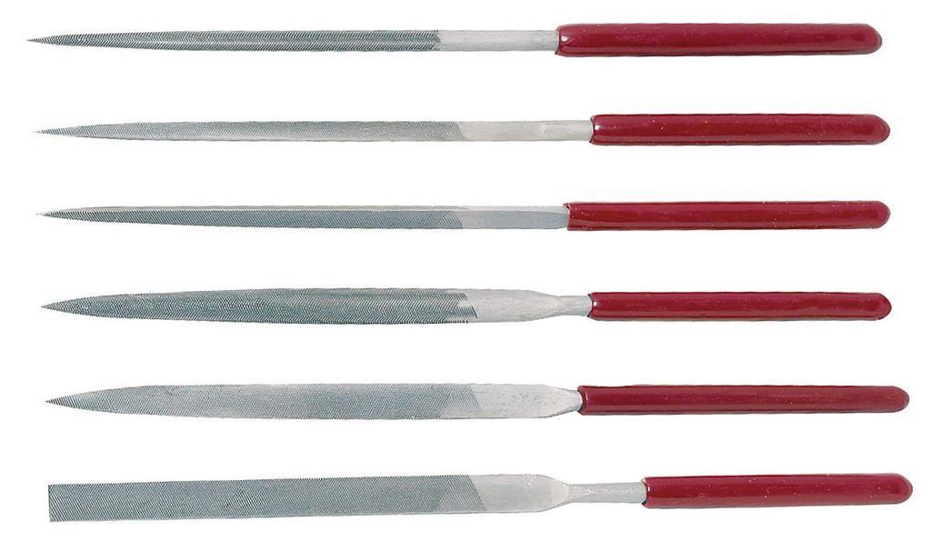 Assortiment de 6 limes aiguilles - KRAFTWERK