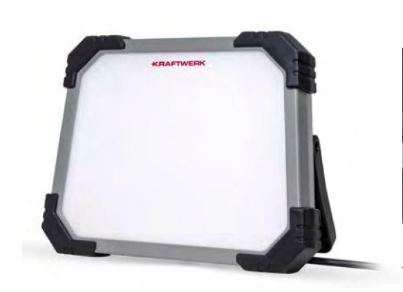 Baladeuse de travail LED T5000, 2 prises (Type E) - KRAFTWERK
