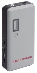 Booster de démarrage + Powerbank, 12V, 400CA - 800PA, 37Wh - KRAFTWERK