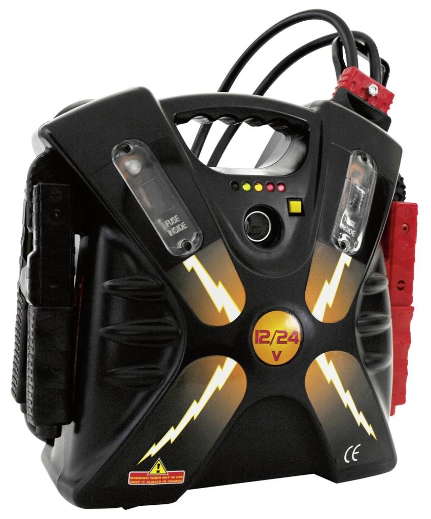 Booster universel de démarrage professionnel 12-24V 24Ah 1900/5000A - KRAFTWERK