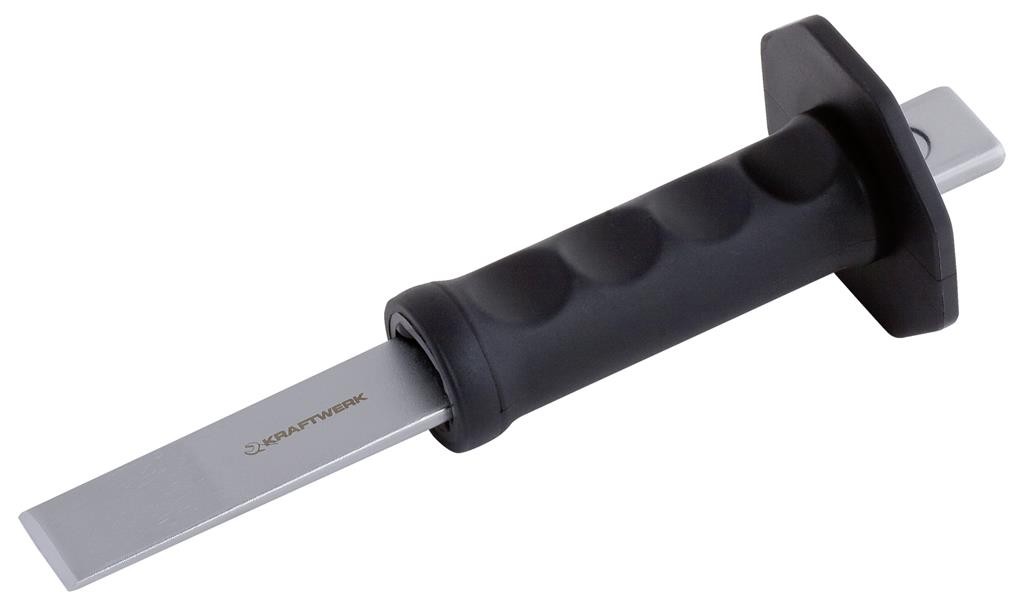 Burin plat de carrosserie coupe en bout avec protecteur - KRAFTWERK
