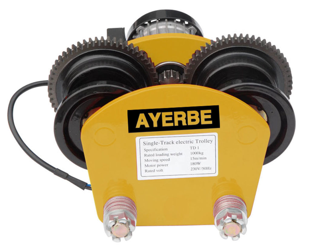 Chariot porte palan électrique pour palan AYERBE