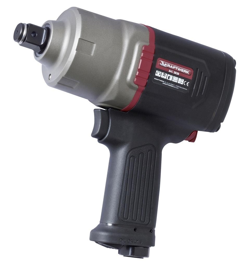 Clé à chocs pneumatique industriel 1830 Nm 3/4" - KRAFTWERK