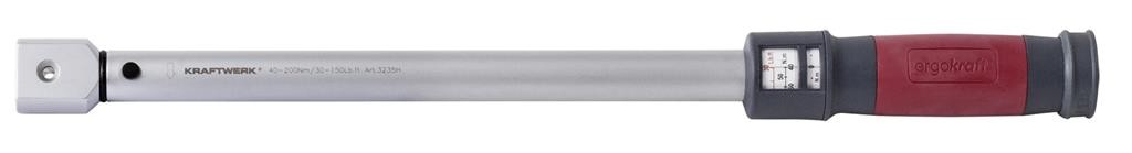 Clé dynamométrique à déclenchement sensoriel 14 x 18 mm 40-200 Nm (30-150 Lb.ft)- KRAFTWERK