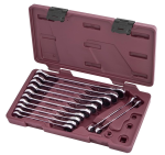 Coffret de Clé mixte à cliquet, Clickraft, 12 pièces de 8 à 19 mm - KRAFTWERK