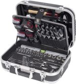Coffret d'outils B100, en ABS, 1/4" + 1/2", 170 pièces - KRAFTWERK