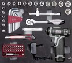 Coffret d?outils B152, 1/4? + 3/8?, visseuse d'embouts 103 pièces- KRAFTWERK