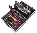 Coffret d'outils P500 ,ERGO+HIGHTECH, pour service, 3/8", HT, 154 pièces- KRAFTWERK