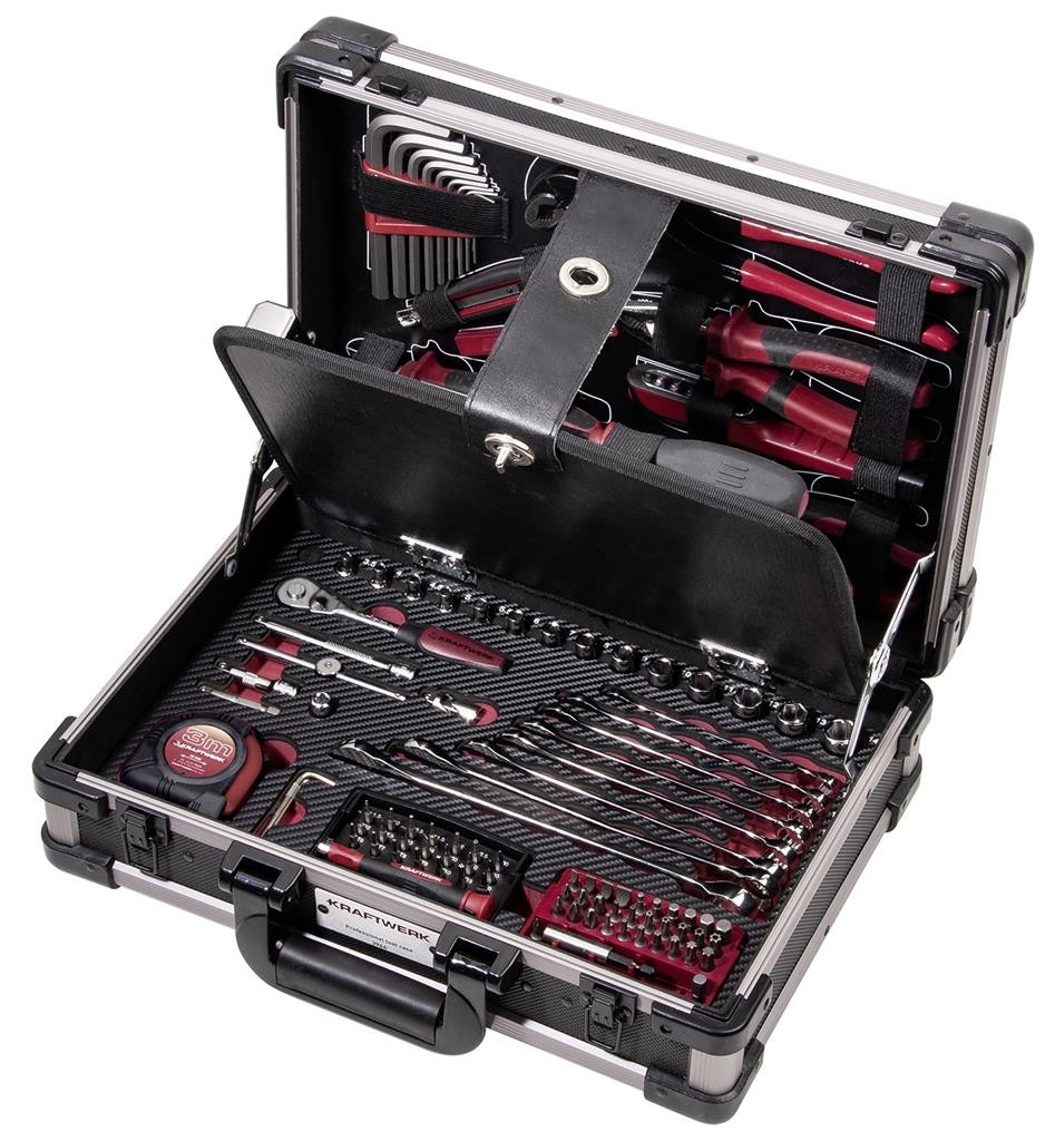Coffret d?outils Pro Line, 1/4?, 123 pièces - KRAFTWERK