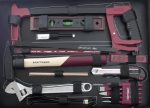 Coffret d?outils Pro Line avec perceuse/ visseuse sans fil BOSCH, 1/4?+ 1/2?, 264 pièces - KRAFTWERK