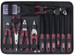 Coffret d?outils Pro Line avec perceuse/ visseuse sans fil BOSCH, 1/4?+ 1/2?, 264 pièces - KRAFTWERK