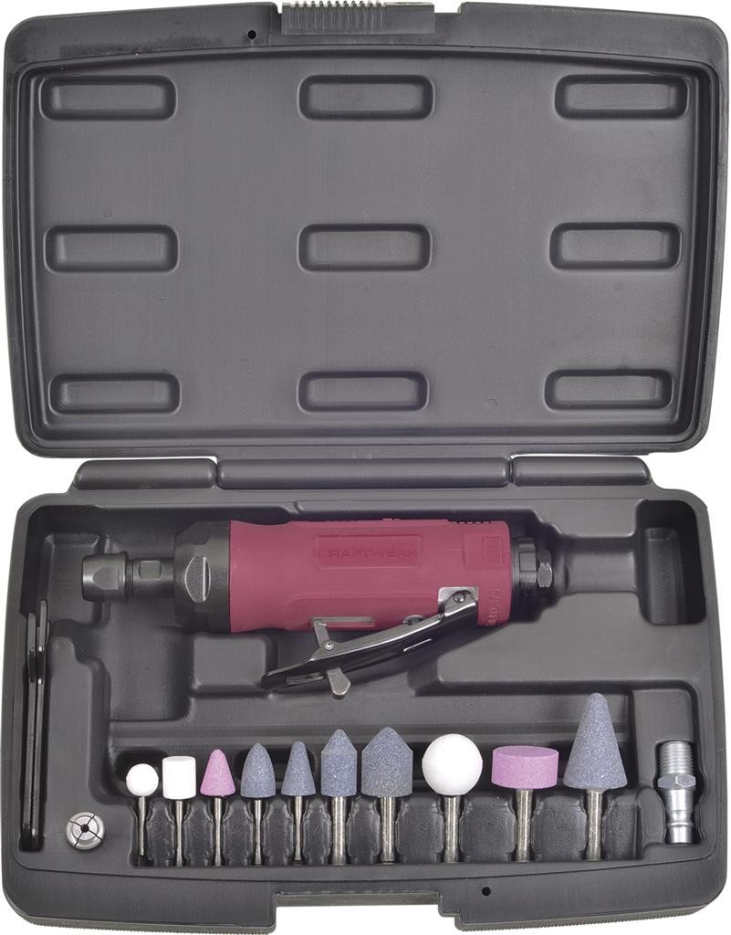 Coffret meuleuse avec meule, 15 pièces  - KRAFTWERK