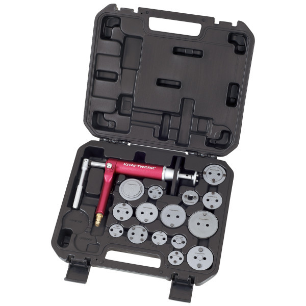 Coffret repousse pistons des freins pneumatique avec 16 outils - KRAFTWERK
