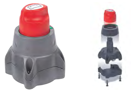 Coupe-batterie Easy-Fit unipolaire 275A en continu - MARINCO BEP