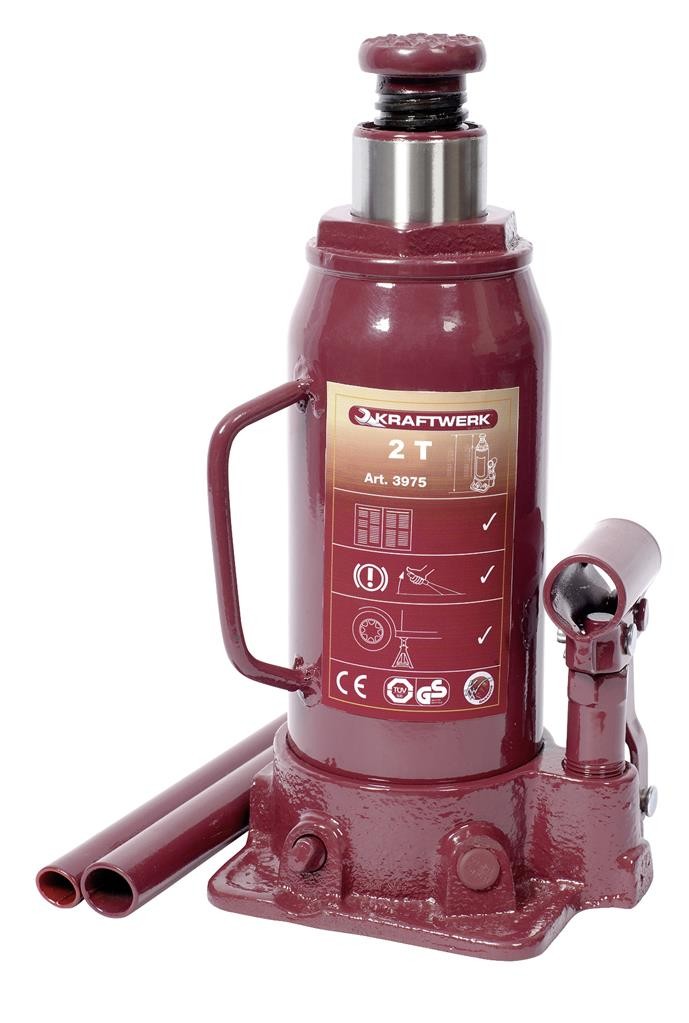 Cric bouteille hydraulique 2 T - KRAFTWERK