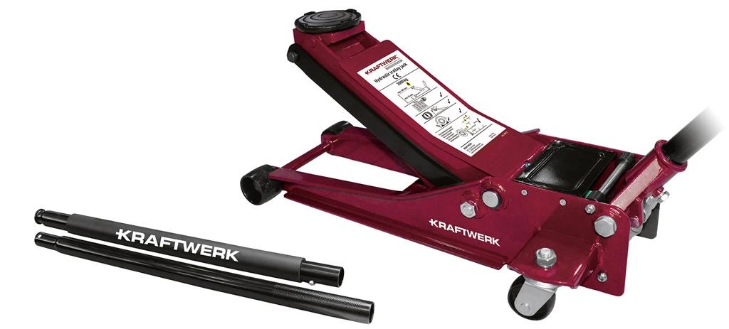 Cric rouleur de garage bas 2 tonnes - KRAFTWERK