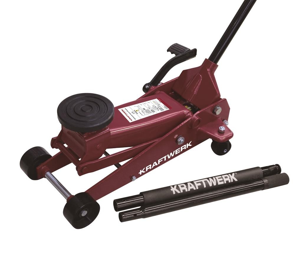 Cric rouleur hydraulique universel 3 tonnes - KRAFTWERK