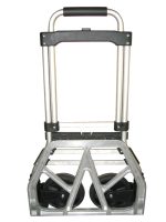 Diable AY-200-PG - Aluminium et pliable - Charge utile 200 kg - Roues anti-crevaison - AYERBE