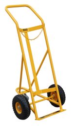 Diable Porte Bouteille de Gaz - Charge utile 150 kg - Roues anti-crevaison - AYERBE