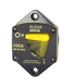 Disjoncteur thermique encastrable - série 187 100A - Sans emballage/notice - Blue Sea Systems