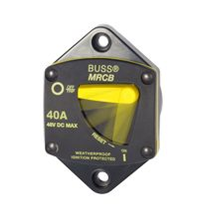 Disjoncteur thermique encastrable - série 187 40A - Sans emballage/notice - Blue Sea Systems