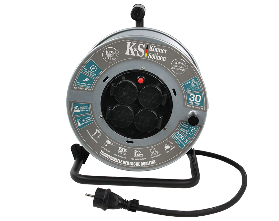 Enrouleur de câble KS-CRM-30M- Könner & Söhnen