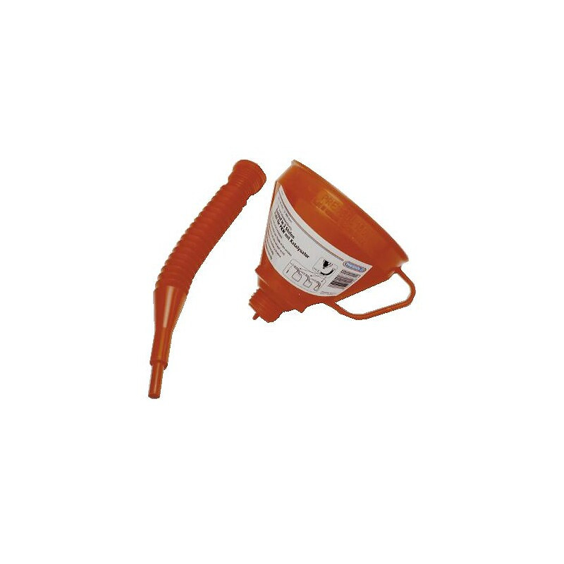 Entonnoir à flexible avec filtre laiton, diam 160 mm, capacité 1,30 L - PRESSOL