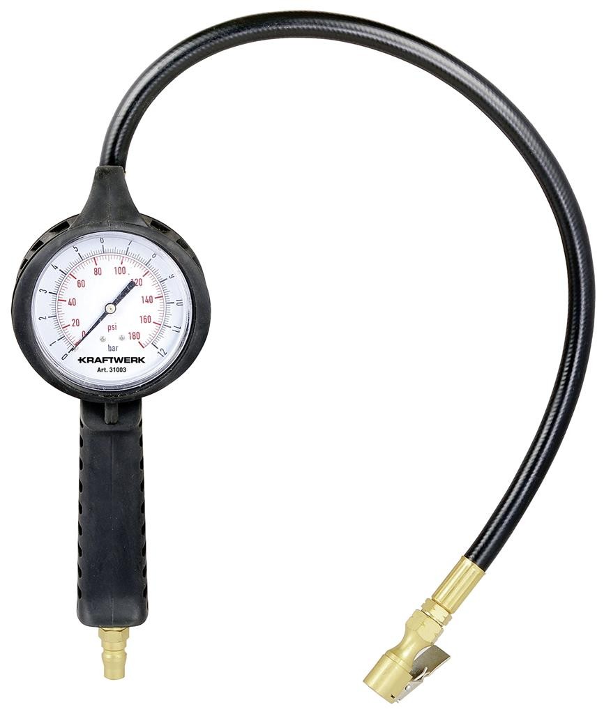 Gonfleur de pneu à manomètre analogique - KRAFTWERK