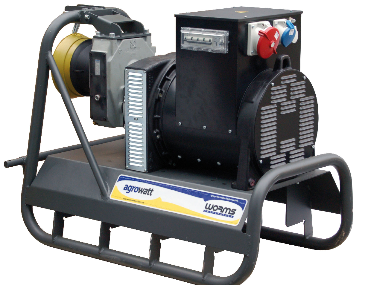 Groupe électrogène agricole sur prise de force AGRO 63/4P AVR - 65 kVA - IMER FRANCE