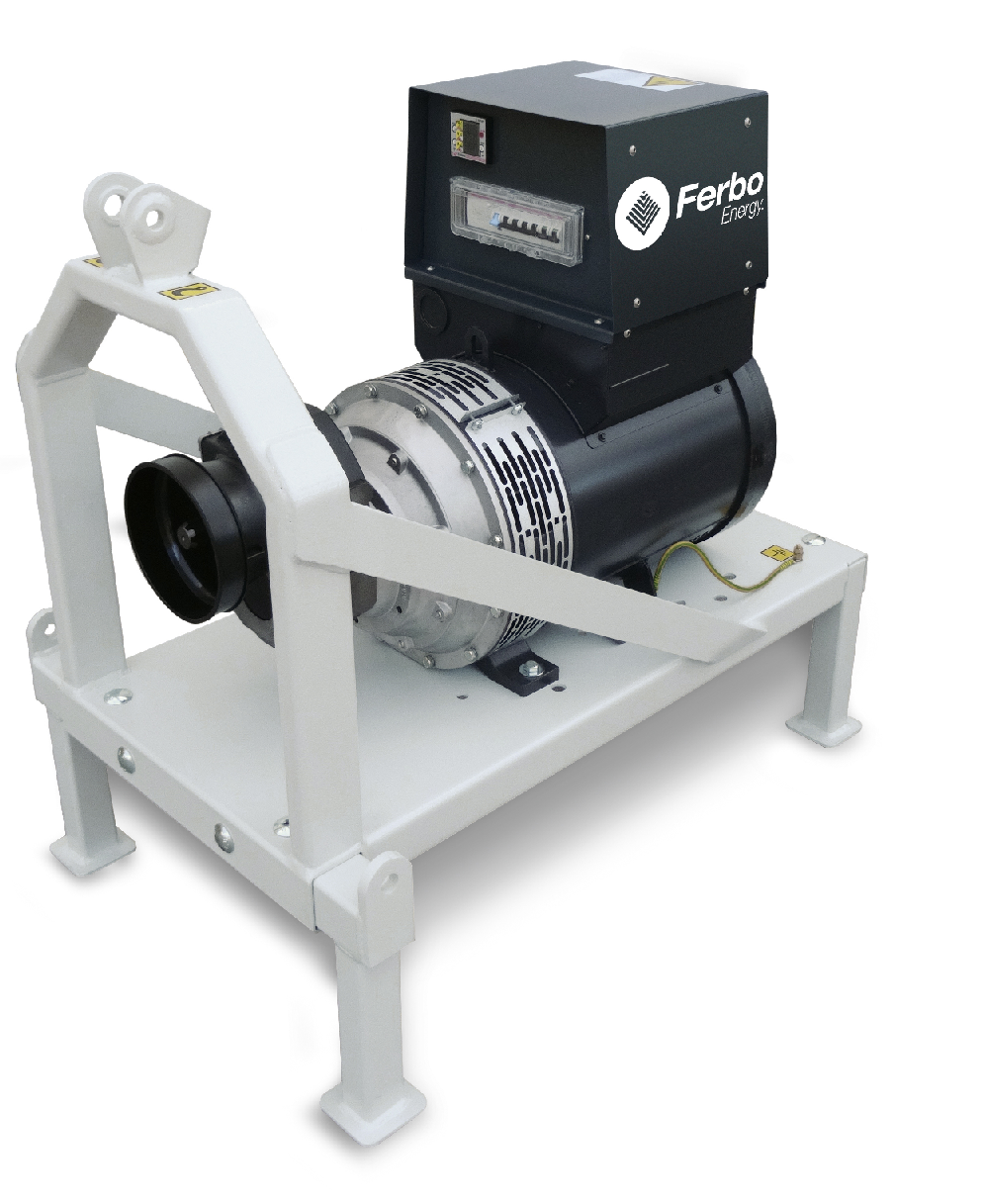 Groupe électrogène agricole sur prise de force FE33-TR/S - 30 kVA/24 kW - AVR - 230V et 400V - 1500 tr/mn - FERBO