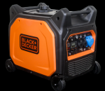 Groupe électrogène BXGNI6500E ESSENCE - 6.5 kW - Monophasé - INVERTER - Démarrage électrique - 58 dB(A) - BLACK & DECKER