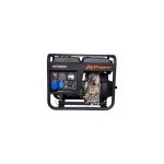 Groupe électrogène DG7800LE Diesel - 6.5 kW - Monophasé 230V AVR Démarrage électrique - Contact sec - 93 dB(A) - ITC POWER