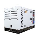 Groupe électrogène DHY1000SE-T- Diesel - Monophasé 7.6 kW Triphasé 10.6 kVA - AVR - HYUNDAI