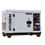 Groupe électrogène DHY8600SE-T- Diesel - Monophasé 6 KW Triphasé 7.9 kVA - AVR - Installation solaire - HYUNDAI