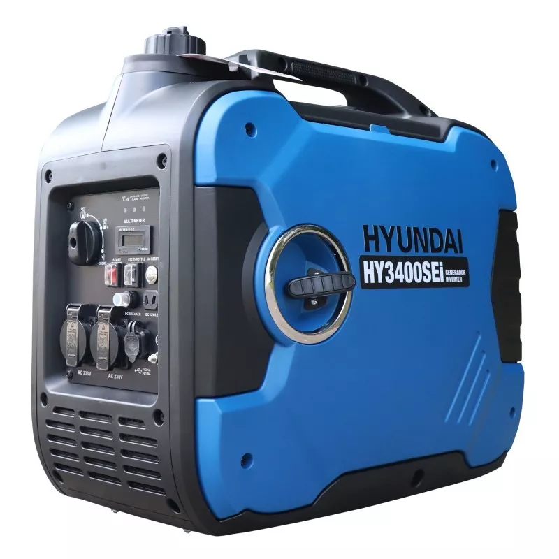 Groupe électrogène HY3400SEi - Essence - Monophasé 230V - 3.4 kW - INVERTER - HYUNDAI