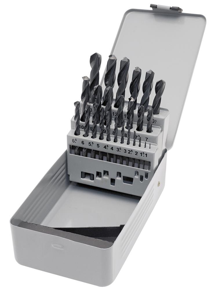 Jeu de 25 Forets HSS 1-13/0.5 mm - KRAFTWERK