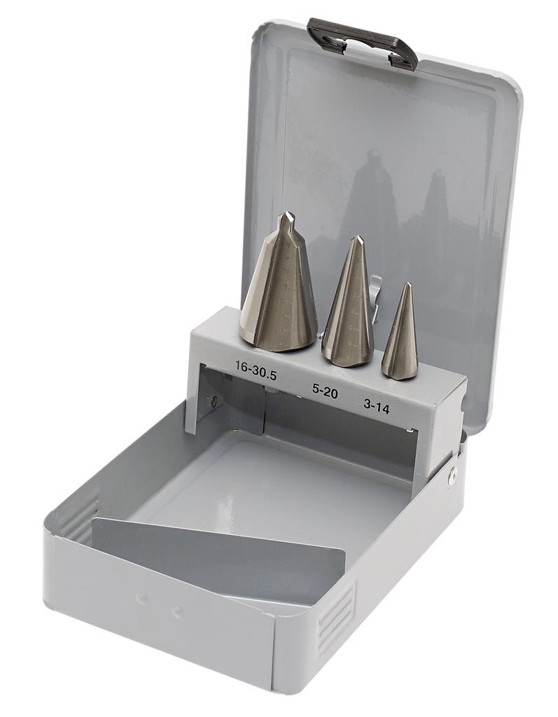 Jeu de 3 forets coniques à chanfreiner ASR Co5 - KRAFTWERK