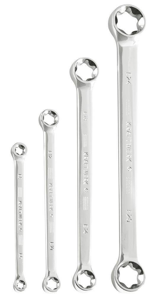 Jeu de 4 clés polygonales TX E6-E24 - KRAFTWERK