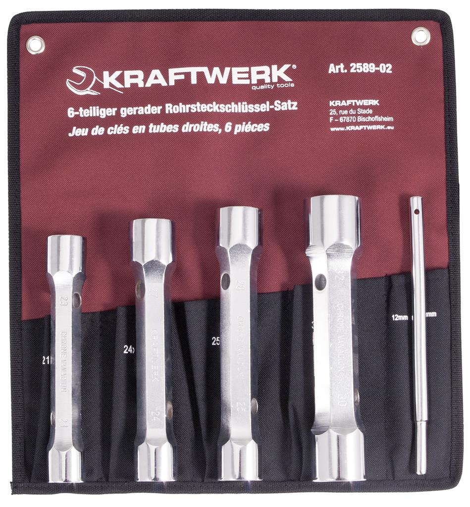 Jeu de 6 clés en tube droite 21-32 mm - KRAFTWERK