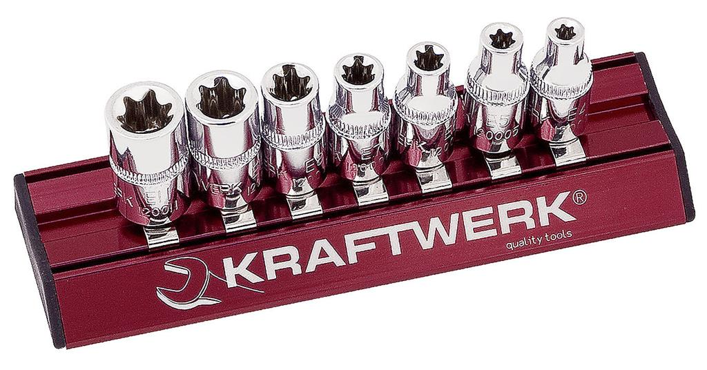 Jeu de 7 douilles 1/4" TX - MAGALU - KRAFTWERK