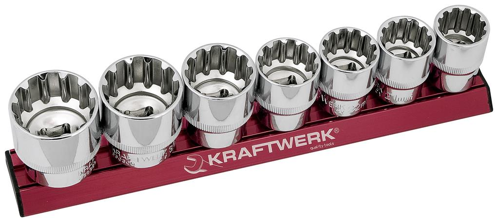 Jeu de 7 douilles COMBI multi empreinte MAGALU 1/2" - KRAFTWERK