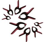 Jeu de 8 pinces de serrage en plastique - KRAFTWERK