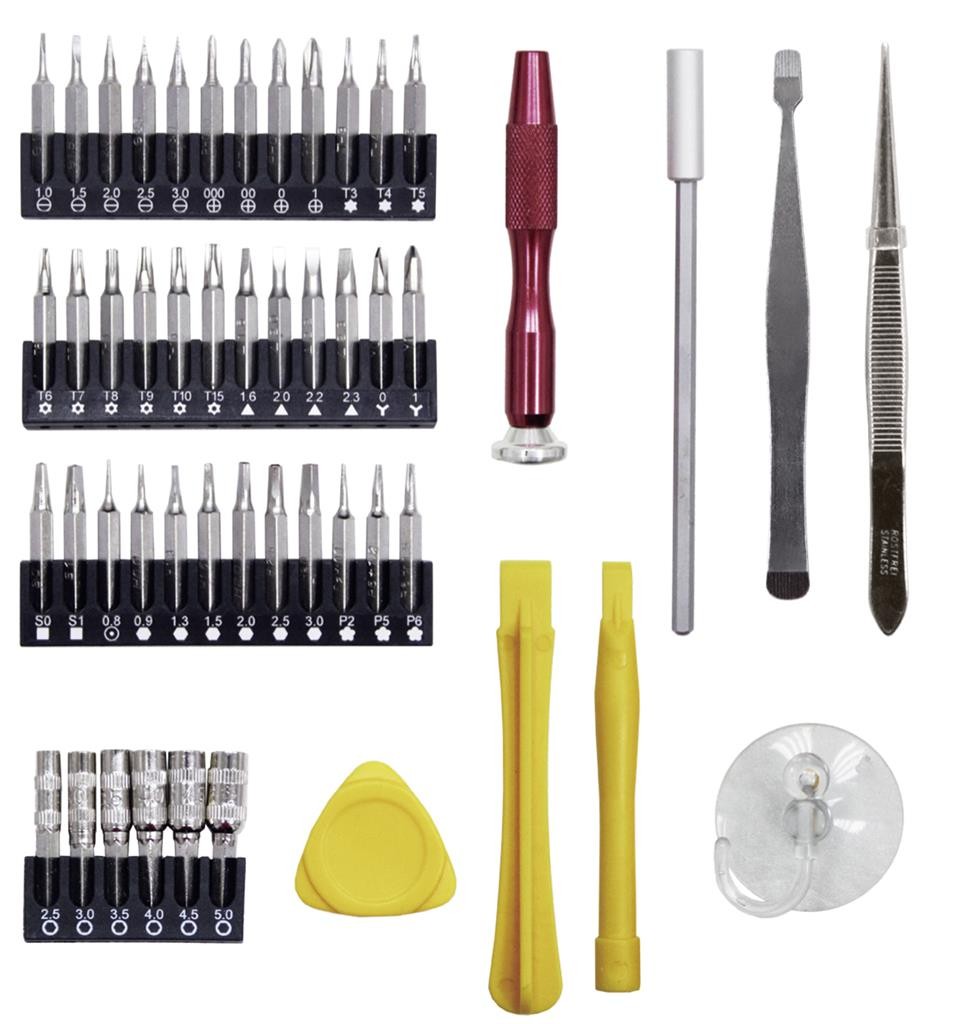 Jeu d'outils d'électronique et de précision - 51 pièces - KRAFTWERK