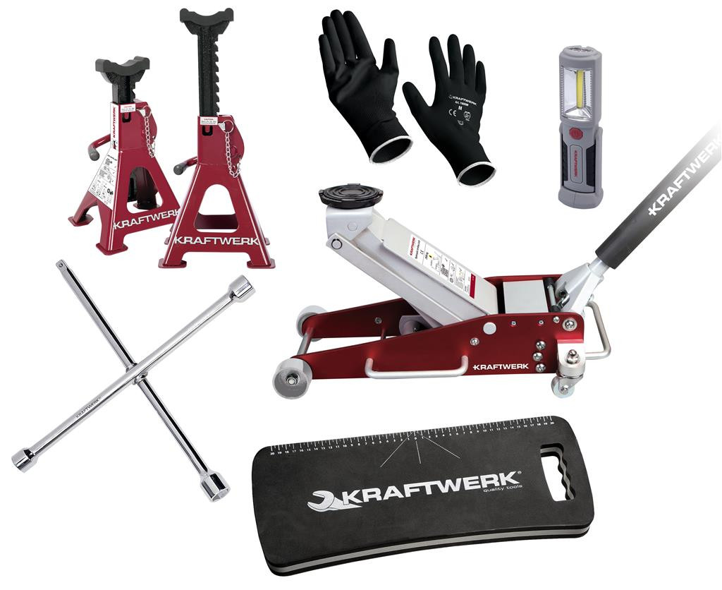 Jeu d'outils universel de changement de roue 3981 - KRAFTWERK