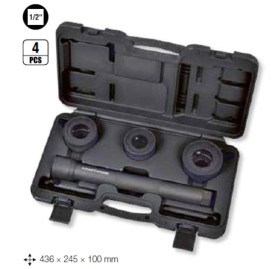 Jeu outils démontage/montage biellettes de direction 1/2", 4 pièces - KRAFTWERK