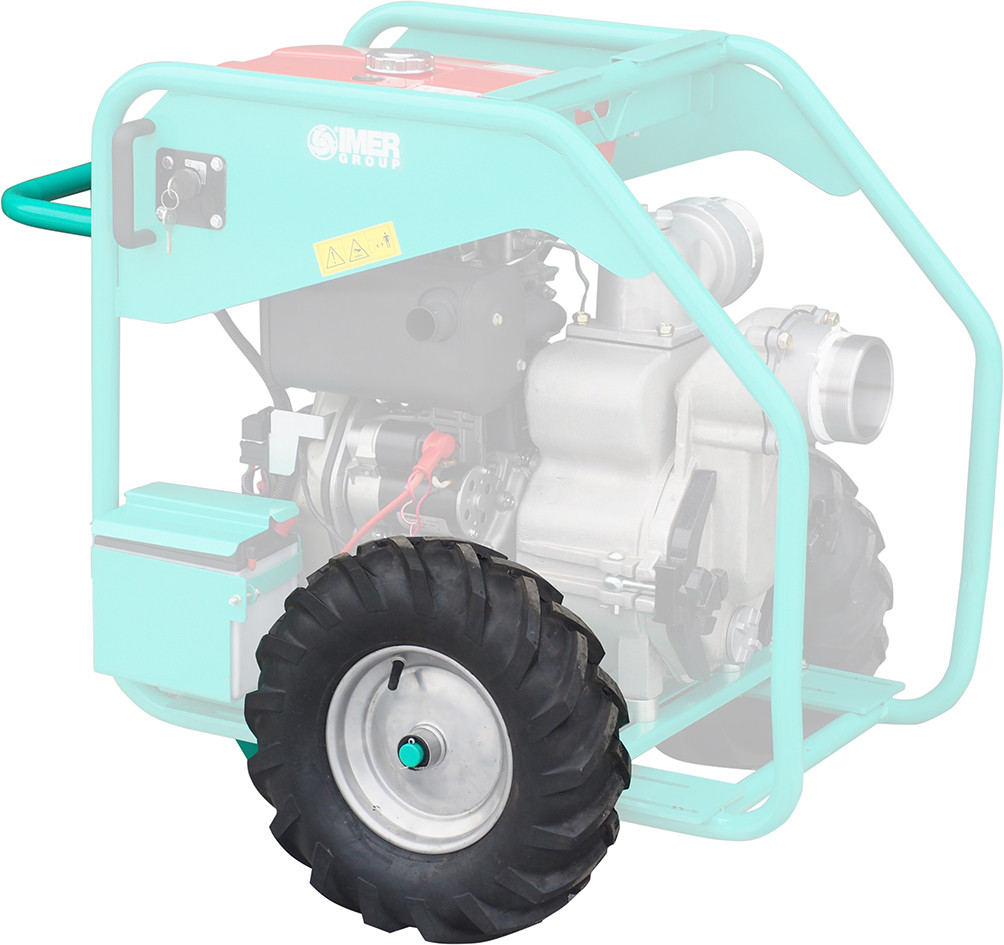 Kit brouette EXLE ZCADGMP01 pour motopompe IMER FRANCE