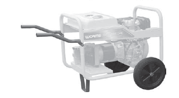 Kit brouette N/360 AXE VERR (Pour version moteur Yanmar) - IMER FRANCE